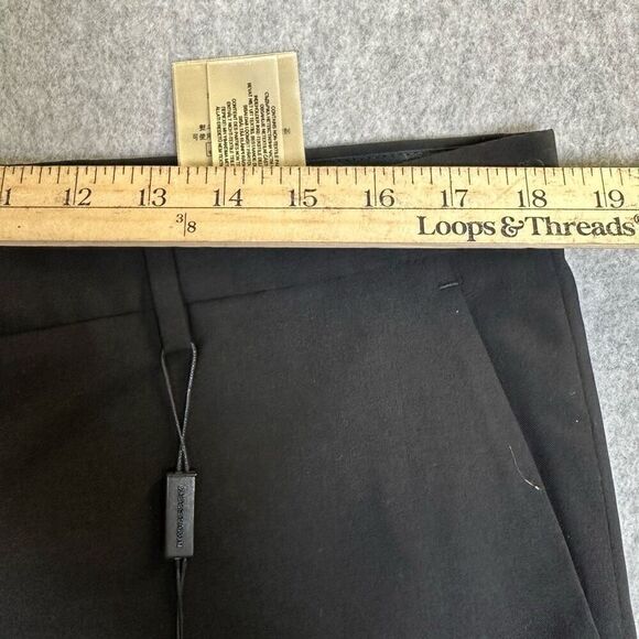 Burberry London Men's Black Virgin Wool Dress Pants NWT Size US 42 - Picture 2 of 10